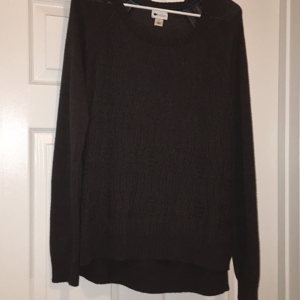 Dark grey sweater
